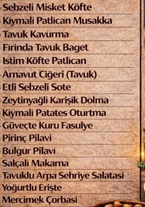 Yemek görseli