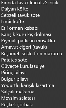Yemek görseli