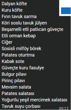 Yemek görseli