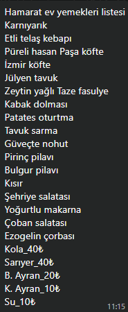 Yemek görseli