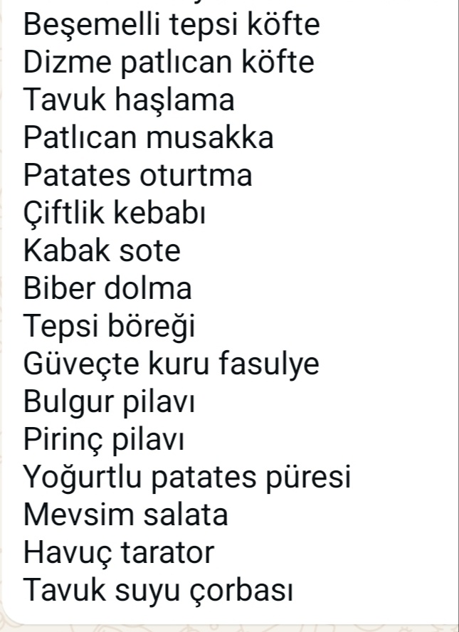 Yemek görseli