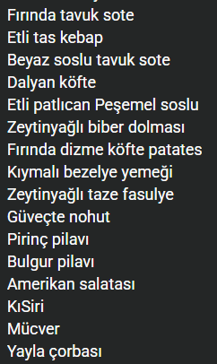 Yemek görseli