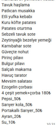 Yemek görseli