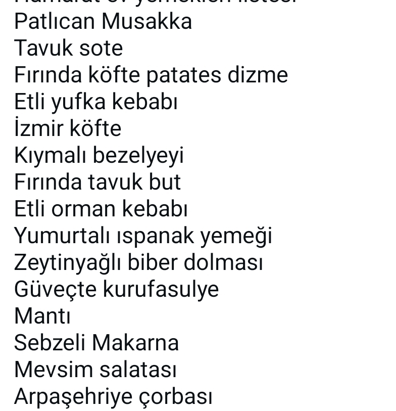 Yemek görseli