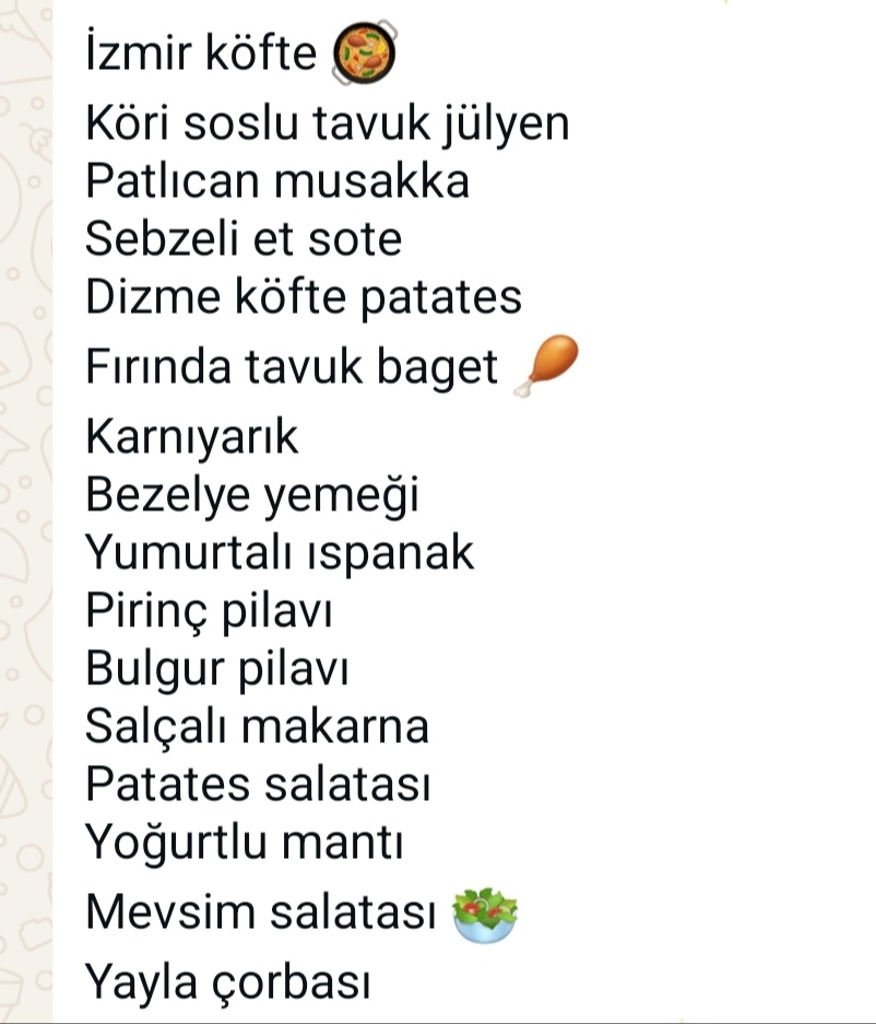 Yemek görseli