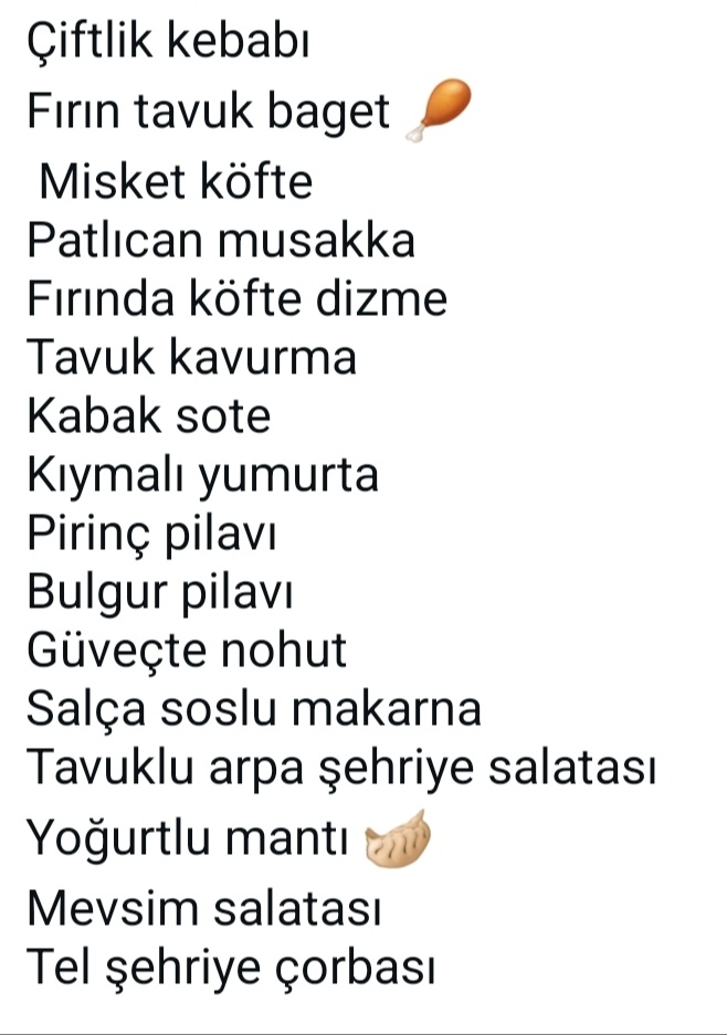 Yemek görseli