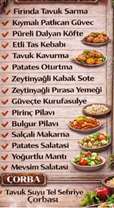 Yemek görseli
